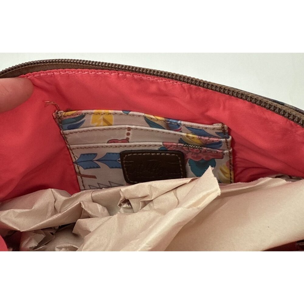 Catchfly Studio Essentials Pouch With Wristlet Strap Floral & Cactus Print New - Picture 5 of 8